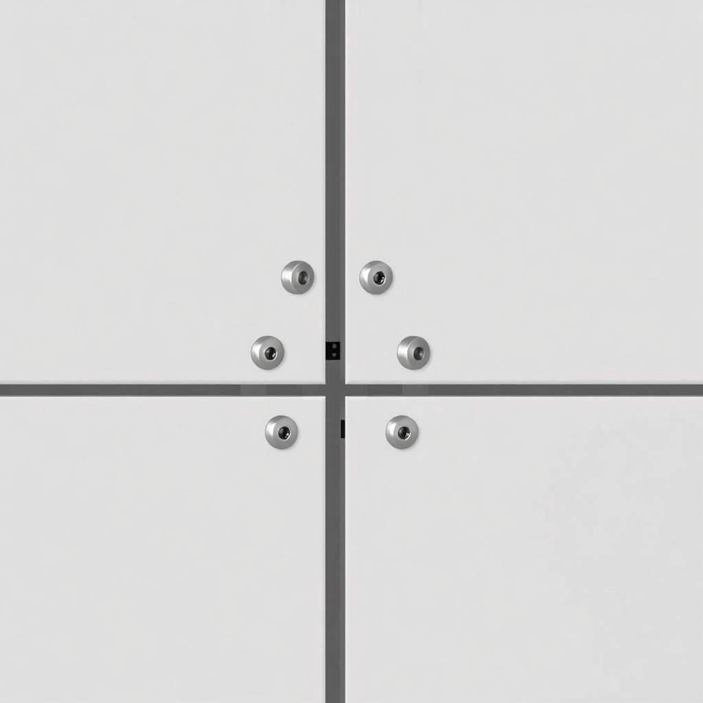<clean photorealistic photo/illustration of a close-up showing the connection mechanism an